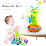 Dancing Saxophone Caterpillar-not included battery