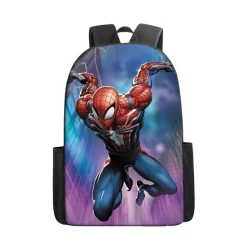 Marvel Spider-Man Backpack - Large Capacity Cartoon School Bag