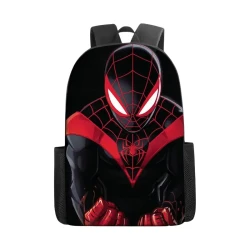 Marvel Spider-Man Backpack - Large Capacity Cartoon School Bag