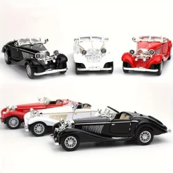 1:28 Scale Alloy Vintage Car Model - Static Collectible