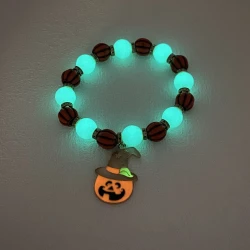 Glow Spook Halloween Bracelet