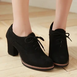 Fashionable Womens Lace Up Pumps