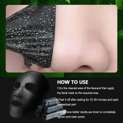 Bamboo Charcoal Facial Black Dots Mask