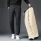 Men's Winter Fleece-Lined Jogger Pants with Zip Pocket