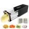 Electric French Fry Cutter With Blades Stainless Steel Vegetable Potato Carrot