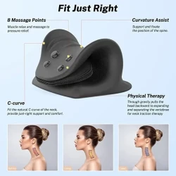 Cervical Massage Traction Pillow Extensor Instrument