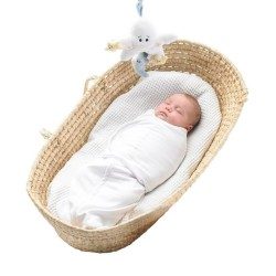 Dreamswaddle Baby Sleep Wrap | White