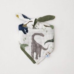 Bandana Reversible Bib | Dinosaurs