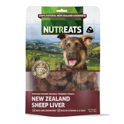 Freeze-dried New Zealand Sheep Liver dog treats