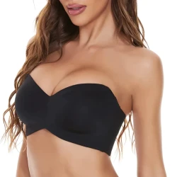 Full Support Non-Slip Convertible Bandeau Bra - Flash Sale Ends MidNight