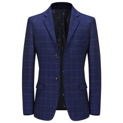 Men's Single-Breasted Blazer