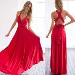 Versatile and Sexy Strap Wrap Dress - Bridesmaid Dress (Buy 2 free shipping)