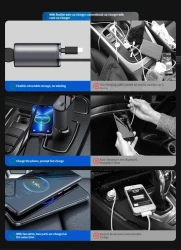 Fast Charge Retractable Car Charger