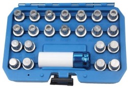 BMW Wheel Locking Screw Nut Socket Set 21pcs