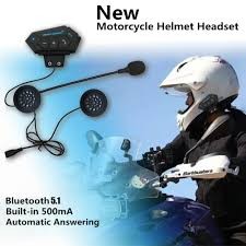 BT12 Motorcycle Helmet Bluetooth Headset