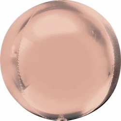 Shape Orbz Balloon Rose Gold