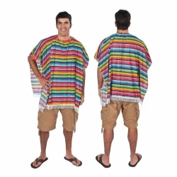 Poncho Fiesta Multi Coloured Serape