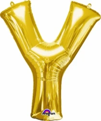 Letter A Gold 86cm Helium Saver