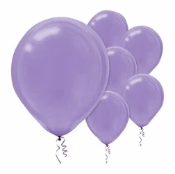 12cm New Purple Latex Balloons 50PK  - Pack of 50