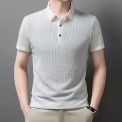 Men's Casual Short-Sleeved Polo Shirt