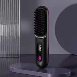 SwiftStyle Wireless Hair Straightening Brush