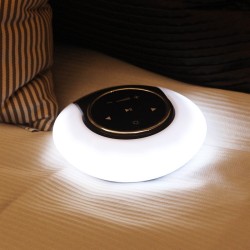 AuraSound Bluetooth Subwoofer Stereo Speaker Lamp