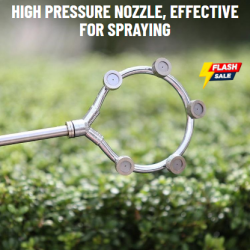 HIGH PRESSURE NOZZLE, EFFECTIVE FOR SPRAYING