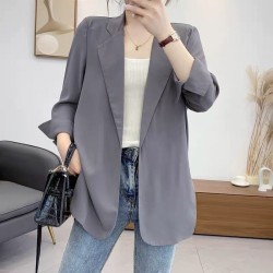 Women's Mid-Length Chiffon Cardigan