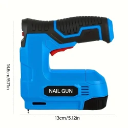 Cordless Electric Staple Gun - 2-in-1 Lithium-ion Electric Stapler & Brad Nailer Kit with USB Charger