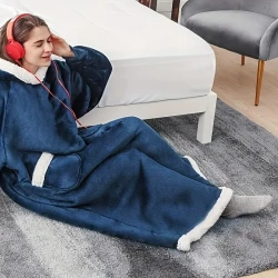 Hoodie Wearable Blanket For Women Men