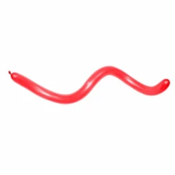 360QT Fashion Red Modelling Latex Balloons - Pack of 20