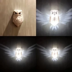 Eagle & Owl LED Wall Lamp