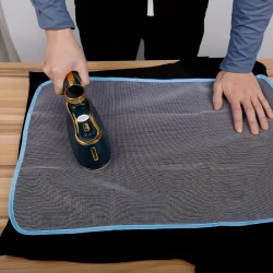 Heat-Resistant Ironing Mat with Mesh Design