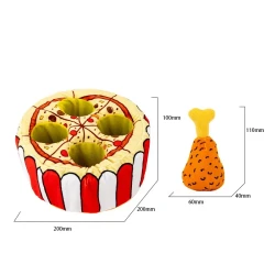 Plush Food Leakage Puzzle Simulation