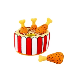 Plush Food Leakage Puzzle Simulation