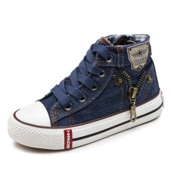 DenimKickz Kids' High-Top Sneakers