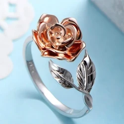 Rose Adjustable Ring