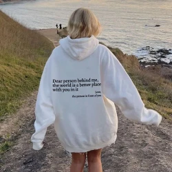 Dear Person Behind Me Unisex Hoodie