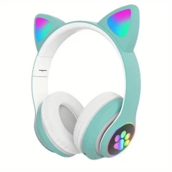 Foldable Cat Ear Wireless Headphones