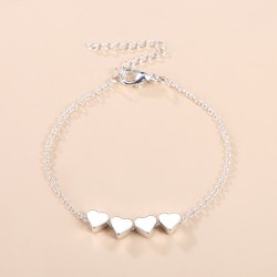 New Korean Chain Heart Bracelet For Women