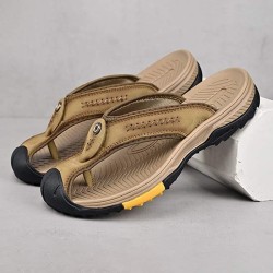 MEN'S PROTECTIVE TOE FLIP-FLOPS