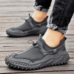 Men's Mesh Slip-On Hiking Sneakers