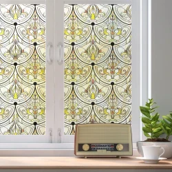 Ironwork Design Glass Accent Window Film