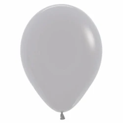 12cm Fashion Grey Latex Balloons  - Pack of 50