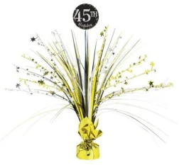 Sparkling Celebration Add Any Age Happy Birthday Centerpiece & 29 Stickers