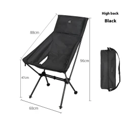 Lightweight Foldable Outdoor Moon Chair