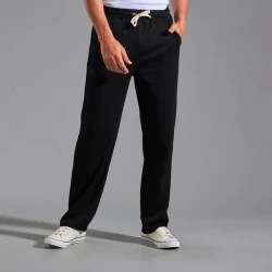 Loose Elastic Waist Cotton Casual Sports Pants