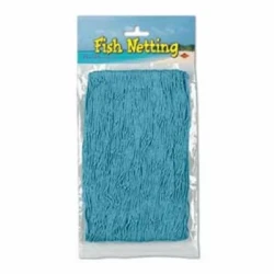 Fish Netting Teal - Decoration