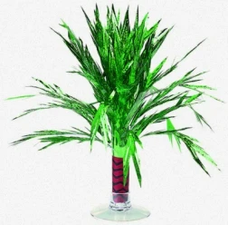 Centrepiece - Mini Palm Tree Foil