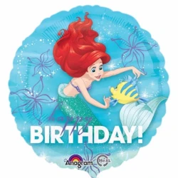 Balloon 45cm Ariel Happy Birthday Dream Big